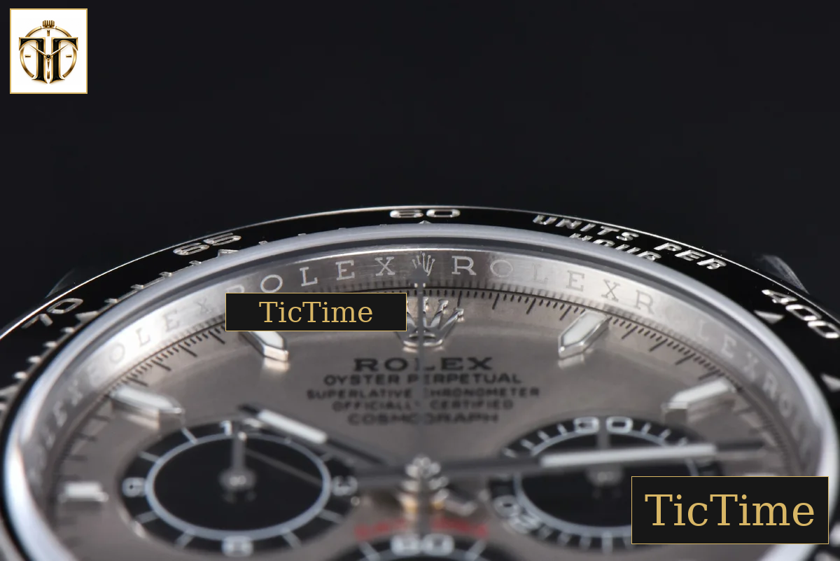 Daytona 904L 126519 40mm VSF Gray Black Subdial Oysterflex Strap DD4131 — foto 12