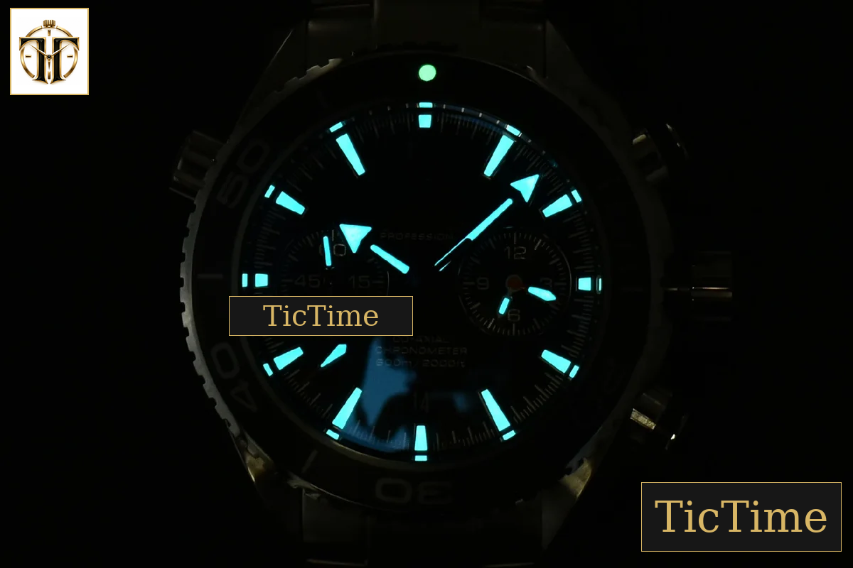 Planet Ocean Chrono 45.5mm OMF Black Dial SS Bracelet A9300 — foto 32