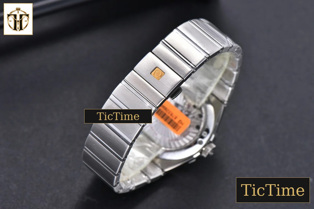 Constellation 38mm VSF SS Black Dial Diamond Markers SS Bracelet A8500 — foto 25