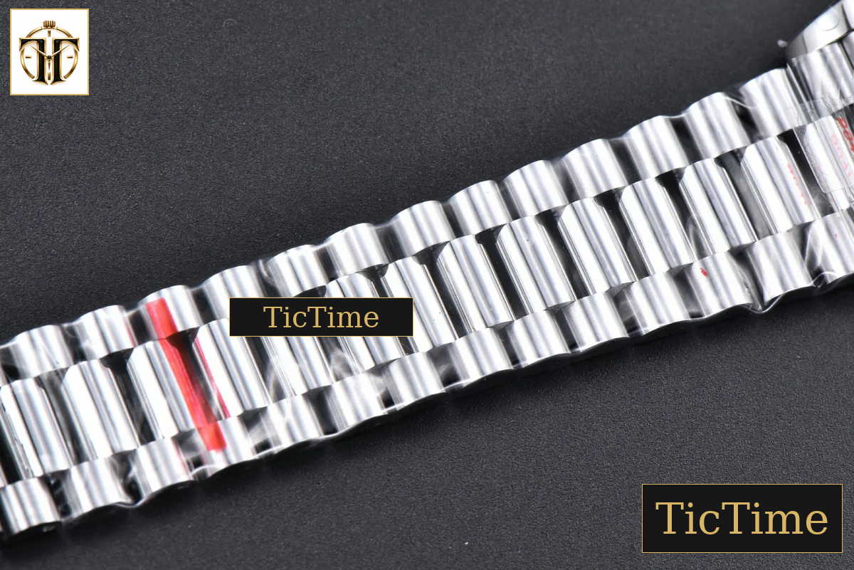 DayDate 40mm GMF White Dial Roma Marker President Bracelet A2836 — foto 31