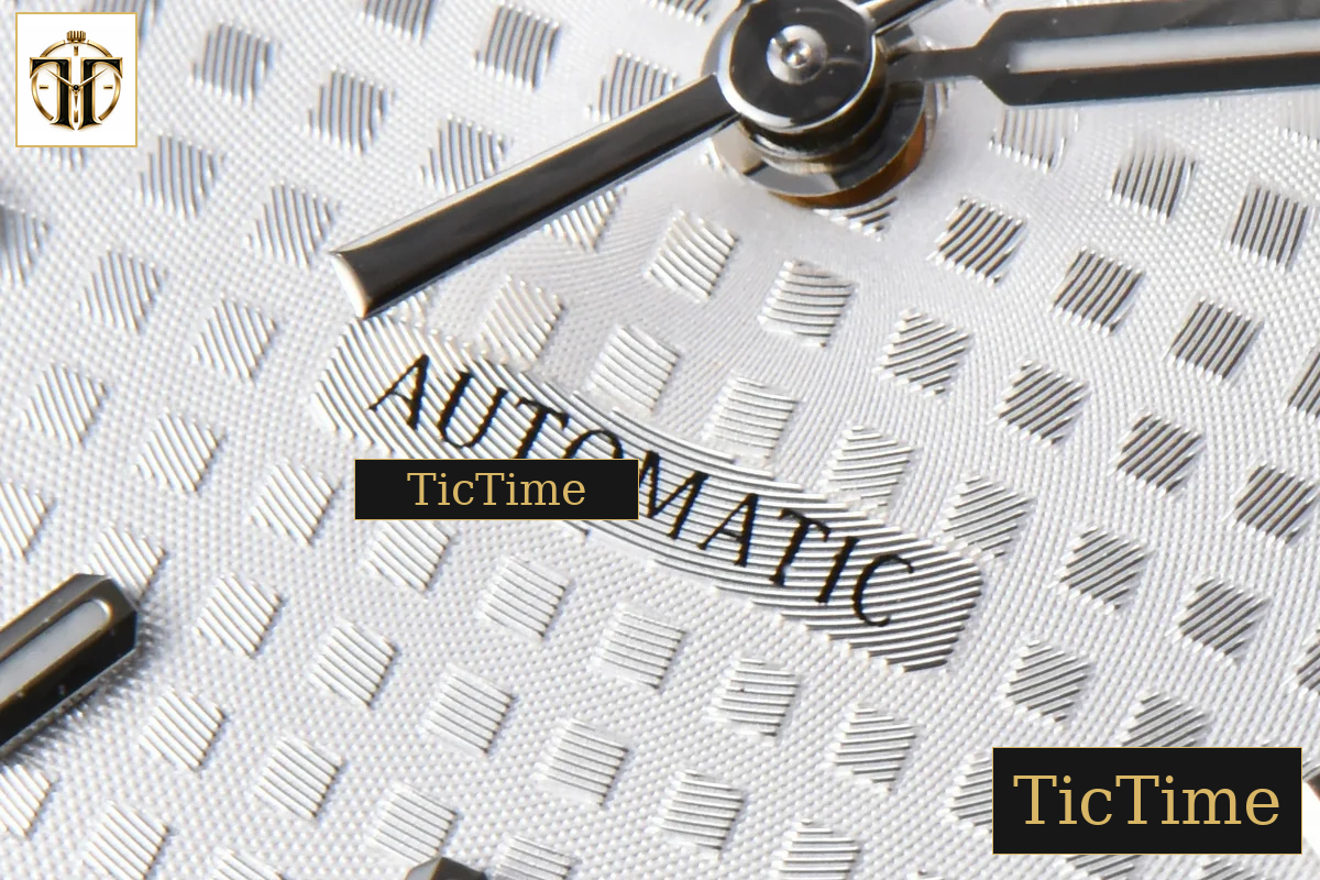 Royal Oak 15450 37mm APSF SS White Textured Dial SS Bracelet A3120 — foto 8
