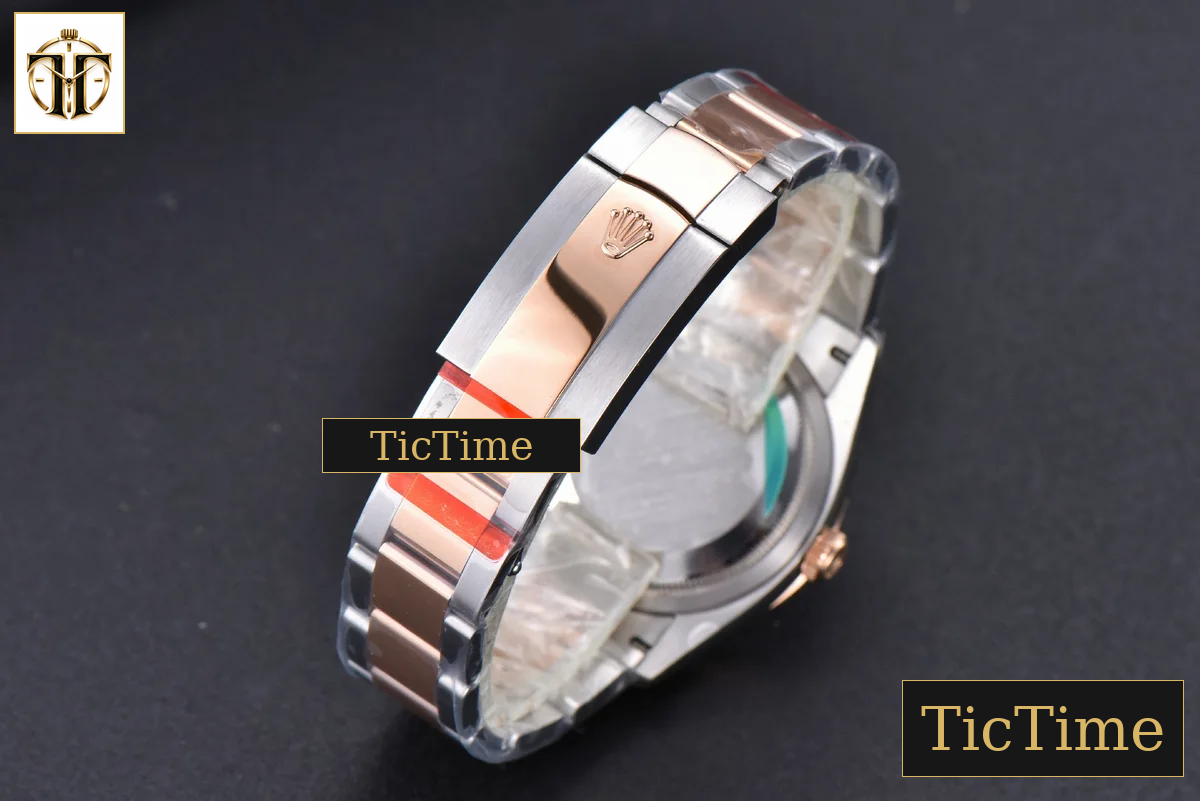 DateJust 36mm EWF SS/RG RG Dial Diamond Roma Marker Diamond Bezel Oyster Bracelet A3235 — foto 21