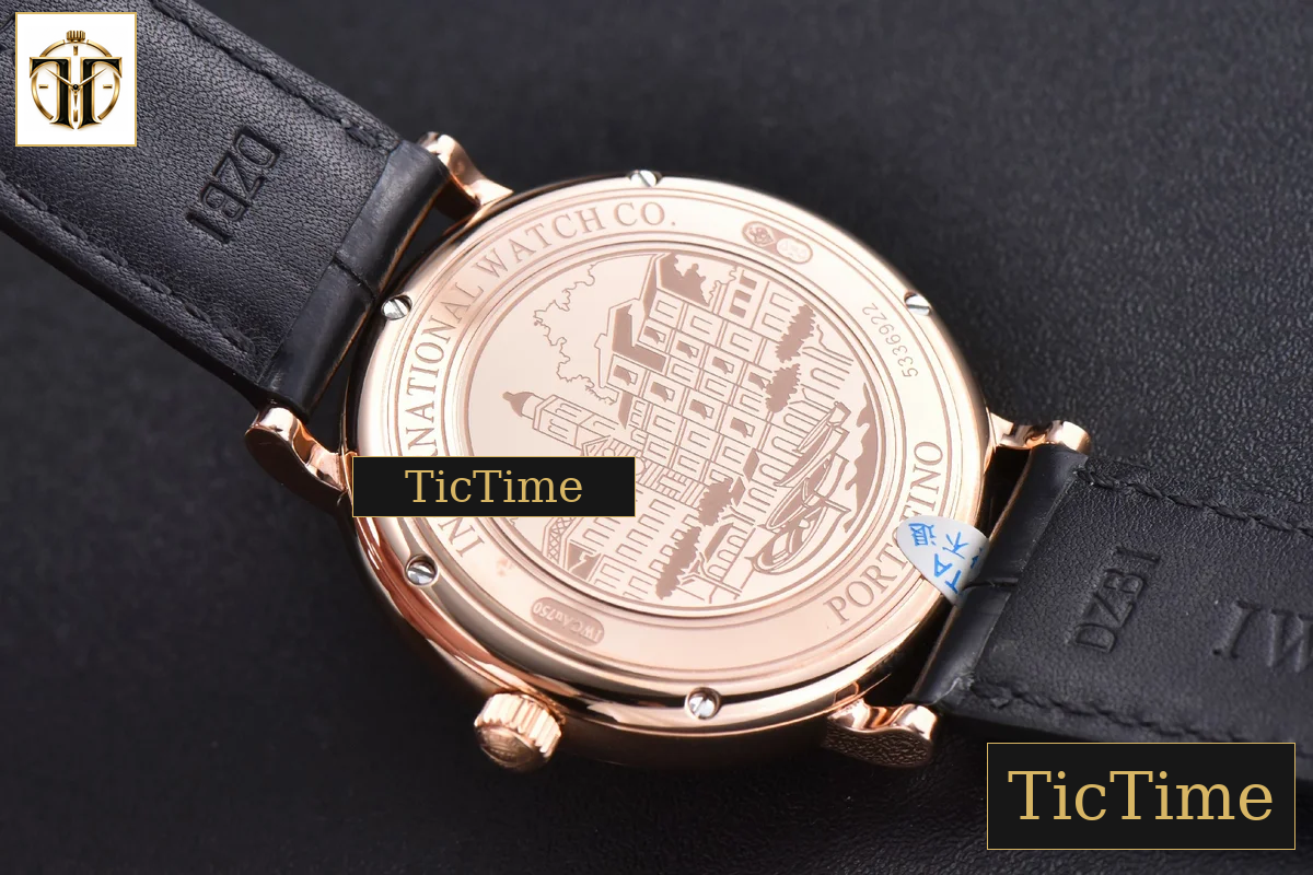 Portofino ‘150 Years’ 40mm V7F RG Blue Dial RG Markers Black Leather Strap / A2892 — foto 13