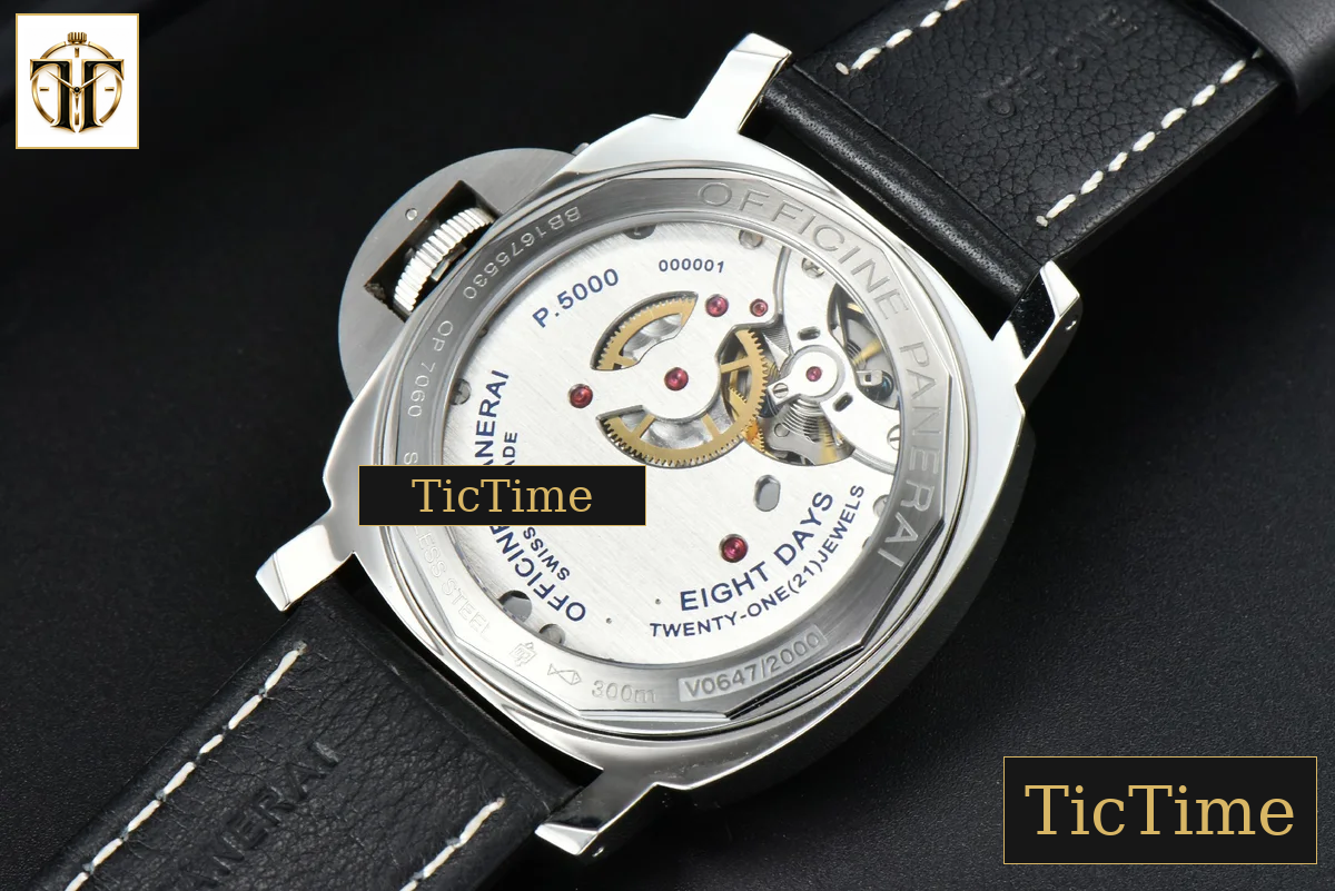 PAM915 44mm HWF Black Dial Black Leather Strap A6497 — foto 19