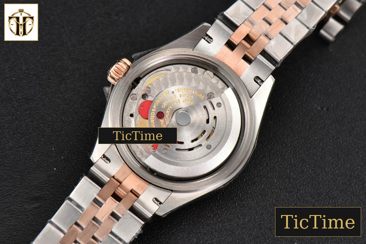 DateJust Ladies 28mm WF RG/SS Diamond RG Dial Roma Marker Jubilee Bracelet A2236 — foto 19