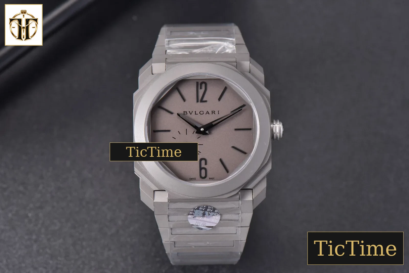 Octo 40mm BVF Cream Gray Dial SS Bracelet Miyota 9015 — foto 2
