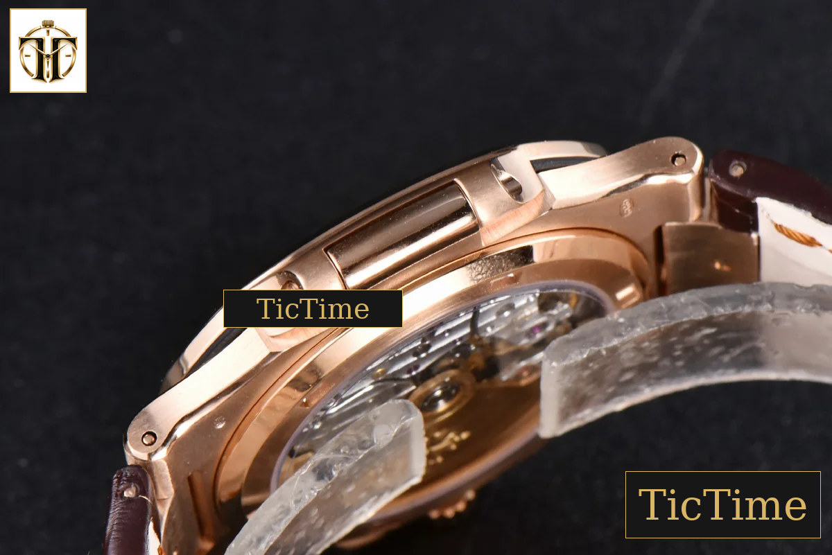 Nautilus 5711R 40mm 3KF Brown Dial Brown Leather Strap V3 A324 — foto 17