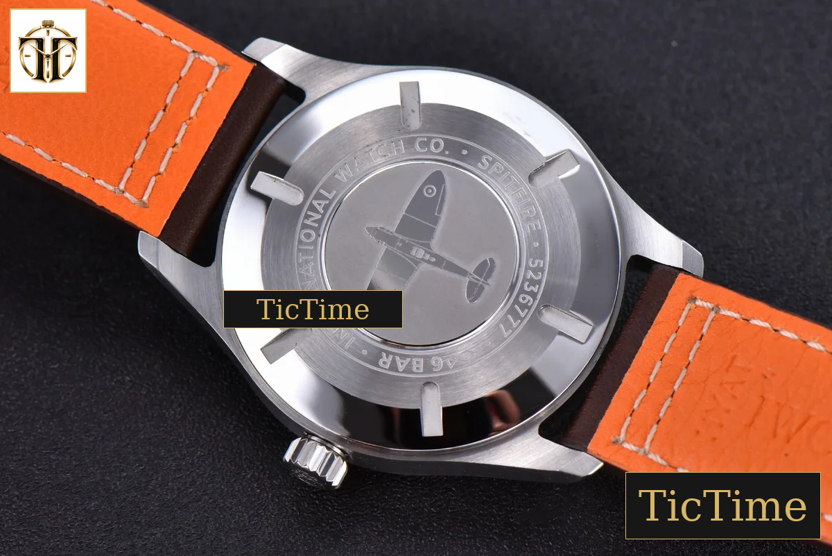 Mark XVIII IW327010 40mm MKSF Blue Dial Le Petit Prince Brown Leather Strap 9015 — foto 14
