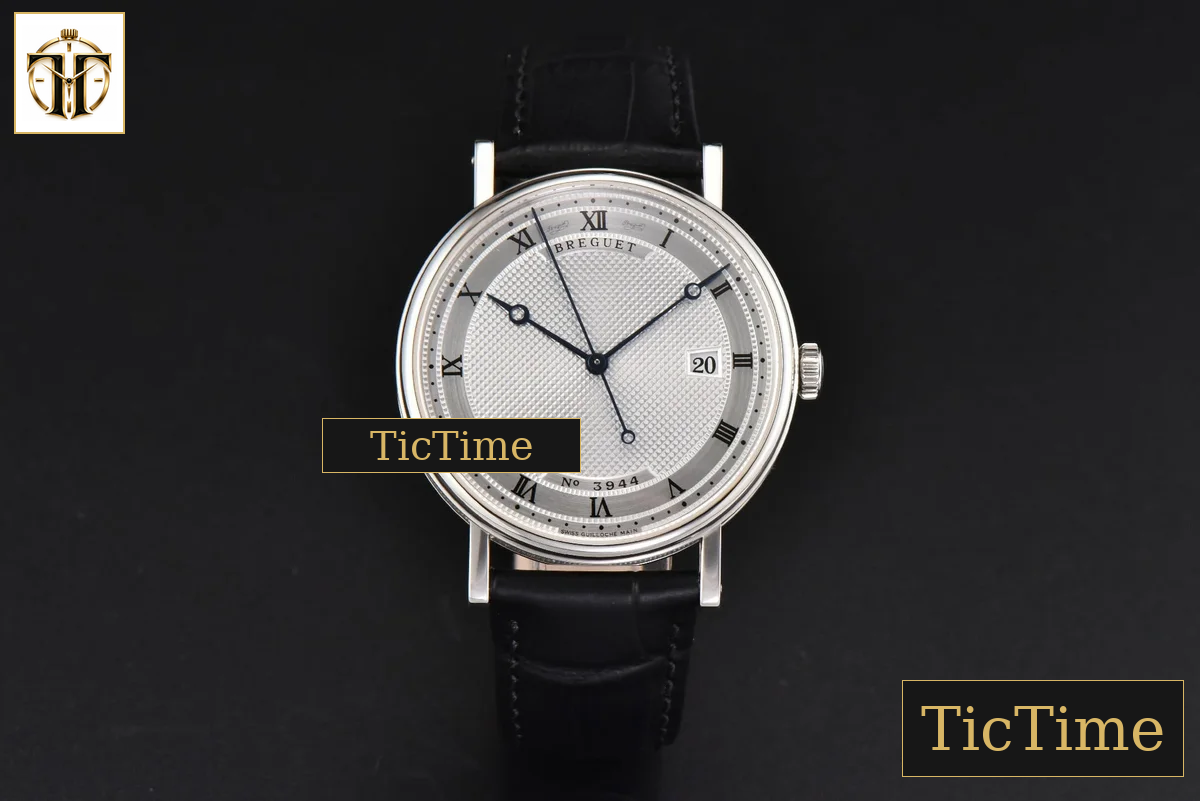 Classique 5177 38mm LTF White Dots Dial Roma Marker Black Leather Strap MY9015 — foto 3