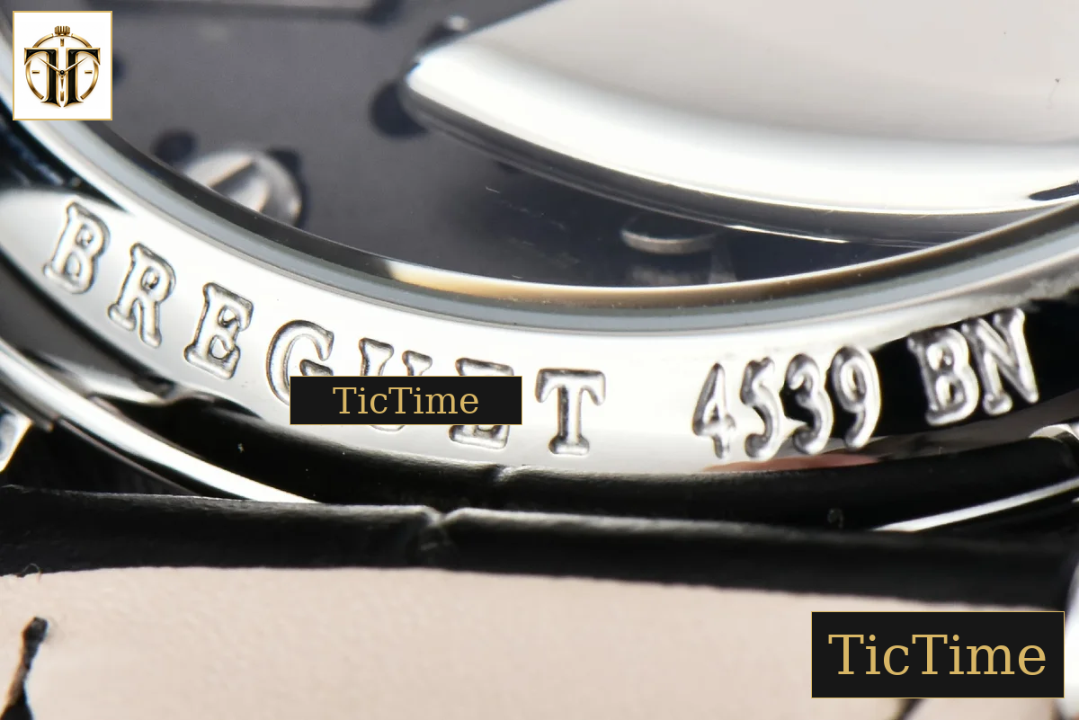 Tradition 7097BB 40mm ZF SS Gray Dial White Subdial Black Leather Strap A505 — foto 20