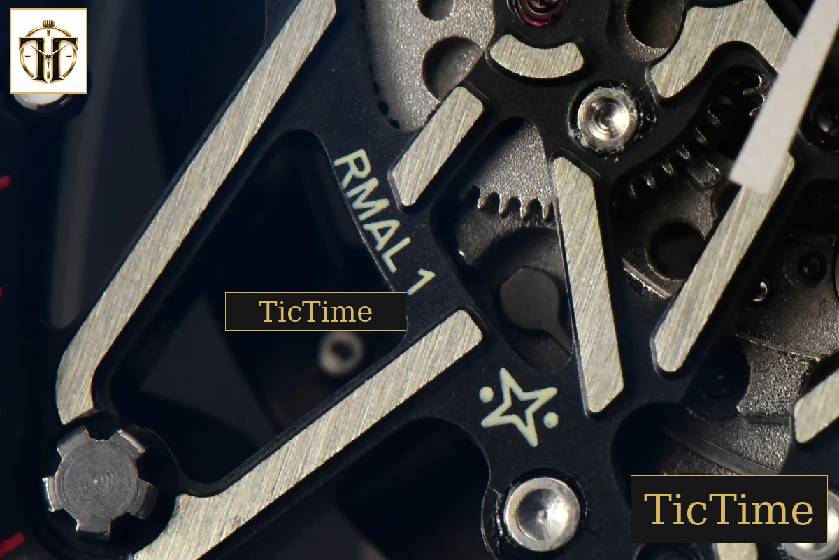 NTPT RM035-02 ZF Skeleton Dial Black Rubber Strap V5 NH05A — foto 6