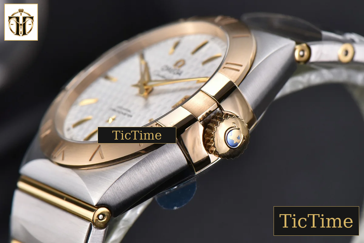 Constellation 38mm VSF YG/SS White Textured Dial YG/SS Bracelet A8500 — foto 11