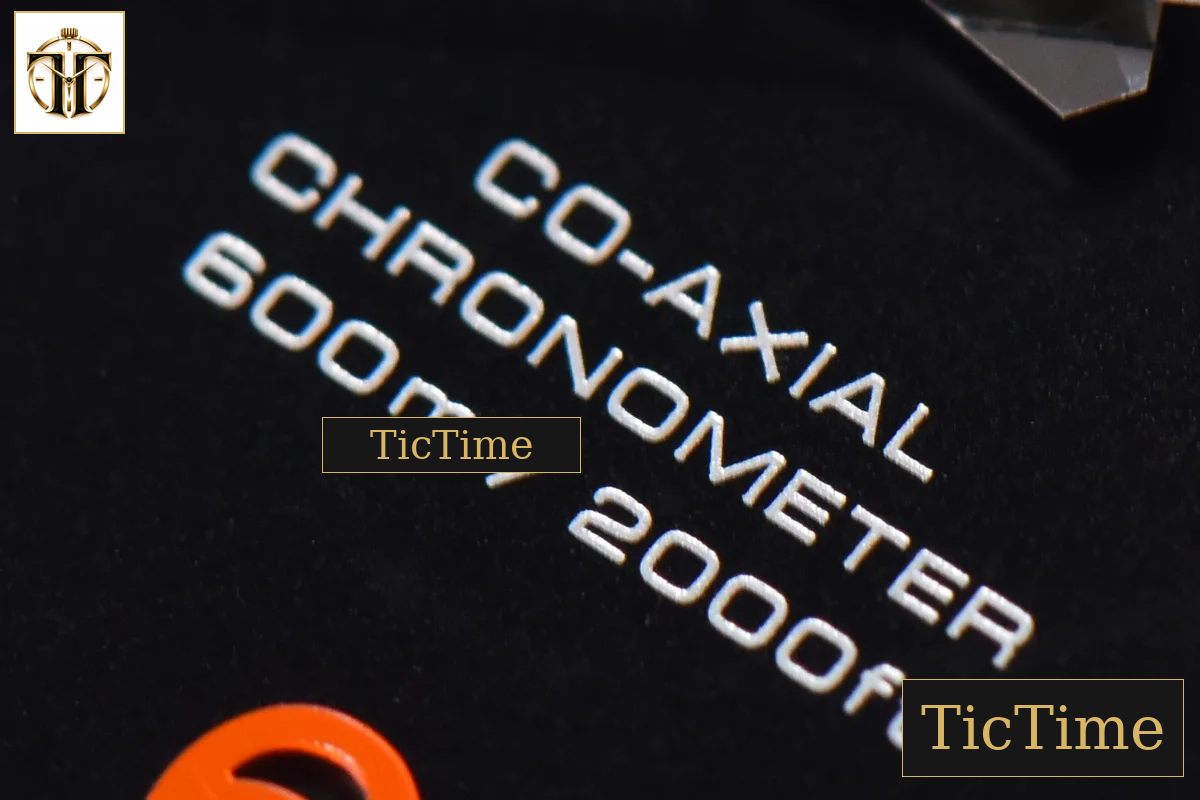 Planet Ocean 600m 42mm VSF Black Dial Orange Marker Rubber Strap A8500 — foto 7