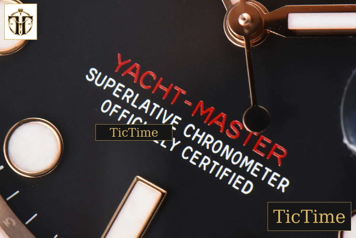Yacht-Master 904L 126655 40mm Clean Factory RG Ceramic Black Dial Oysterflex Strap VR3235 — foto 7