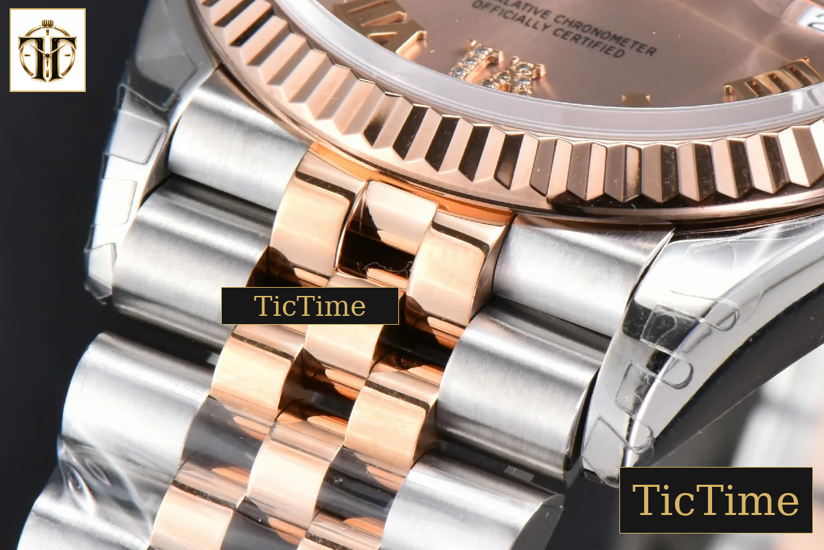 DateJust 126231 36mm VSF RG/SS 904L RG Dial Diamond Marker RG/SS Jubilee Bracelet VS3235 — foto 11