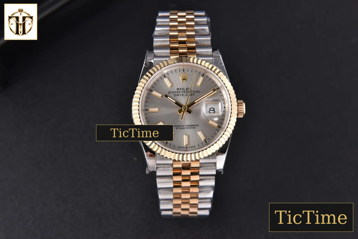 DateJust 36mm GMF YG/SS Silver Dial Jubilee Bracelet VR3235 — foto 2
