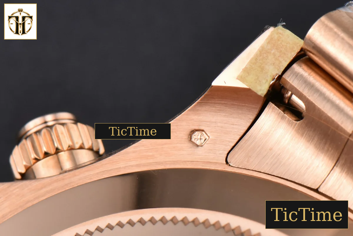 Daytona 116505 APSF RG Brown Dial Lume Marker RG Bracelet SH4130 — foto 30