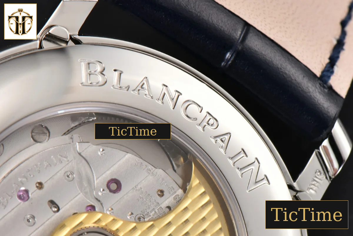 Villeret Complicated Function 6654 40mm OMF Blue Dial Black Leather Strap V3 A6654 — foto 20