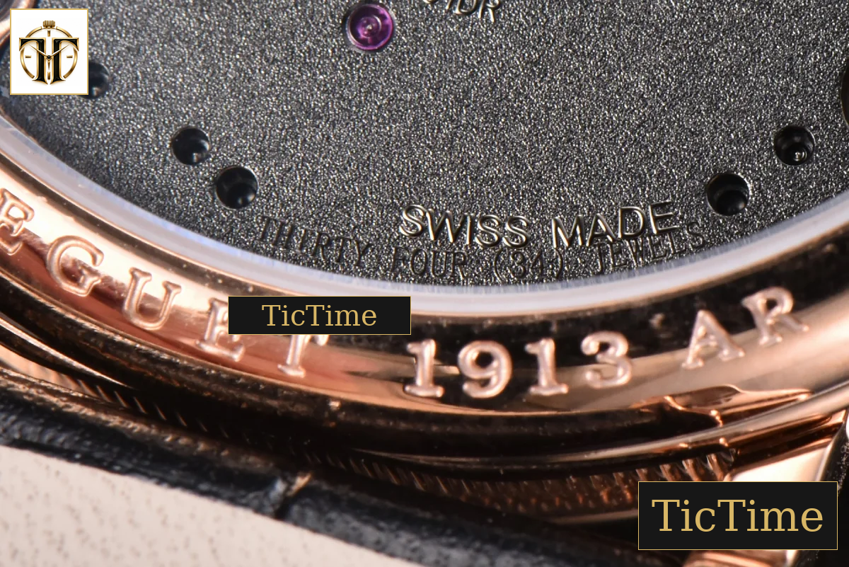 Tradition 7057BR 40mm ZF RG Gray Dial Black Subdial Black Leather Strap A505 — foto 18