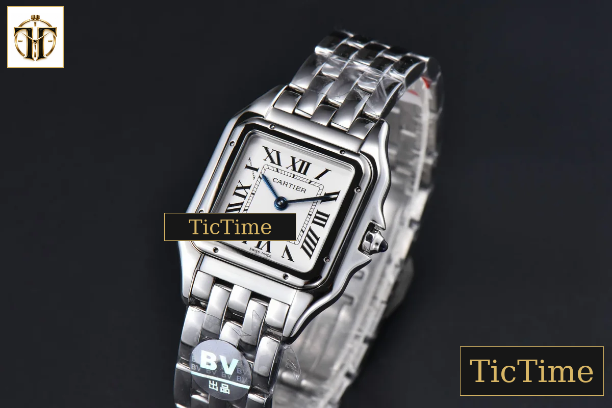 Panthère Secrete Ladies 27mm BVF SS White Dial SS Bracelet Ronda Quartz — foto 5