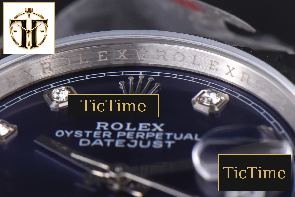 DateJust 36mm GMF SS Blue Dial Diamond Marker Jubilee Bracelet VR3235 — foto 14