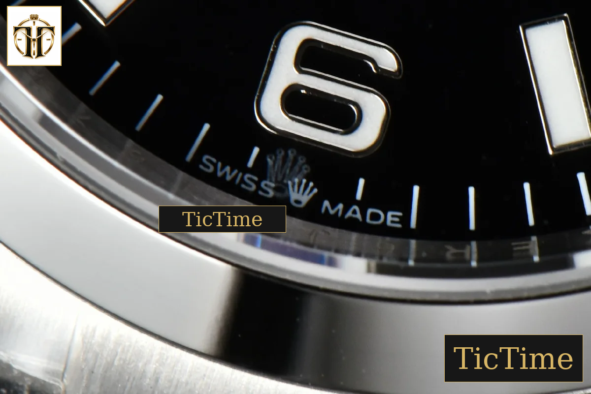 Explorer I 124270 36mm EWF Black Dial SS Bracelet A3230 — foto 8