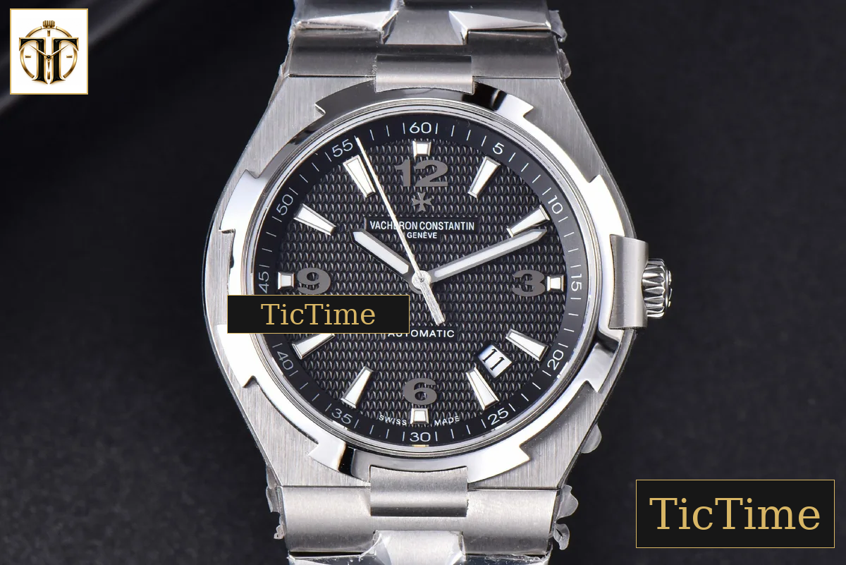 Overseas 47040 42mm MKF Black Textured Dial SS Bracelet 9015 — foto 2