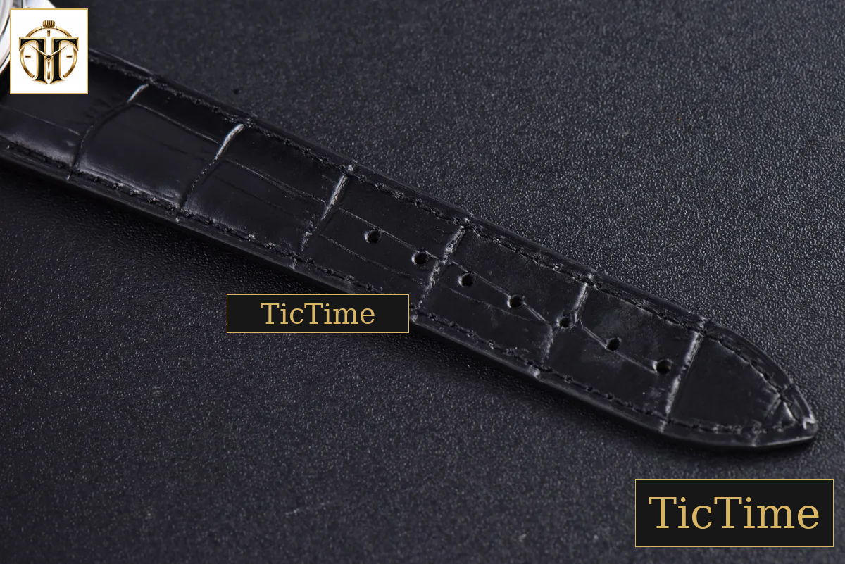 Master Ultra Thin Réserve de Marche 1378420 39mm ZF Silver Dial Black Leather Strap A938 — foto 18