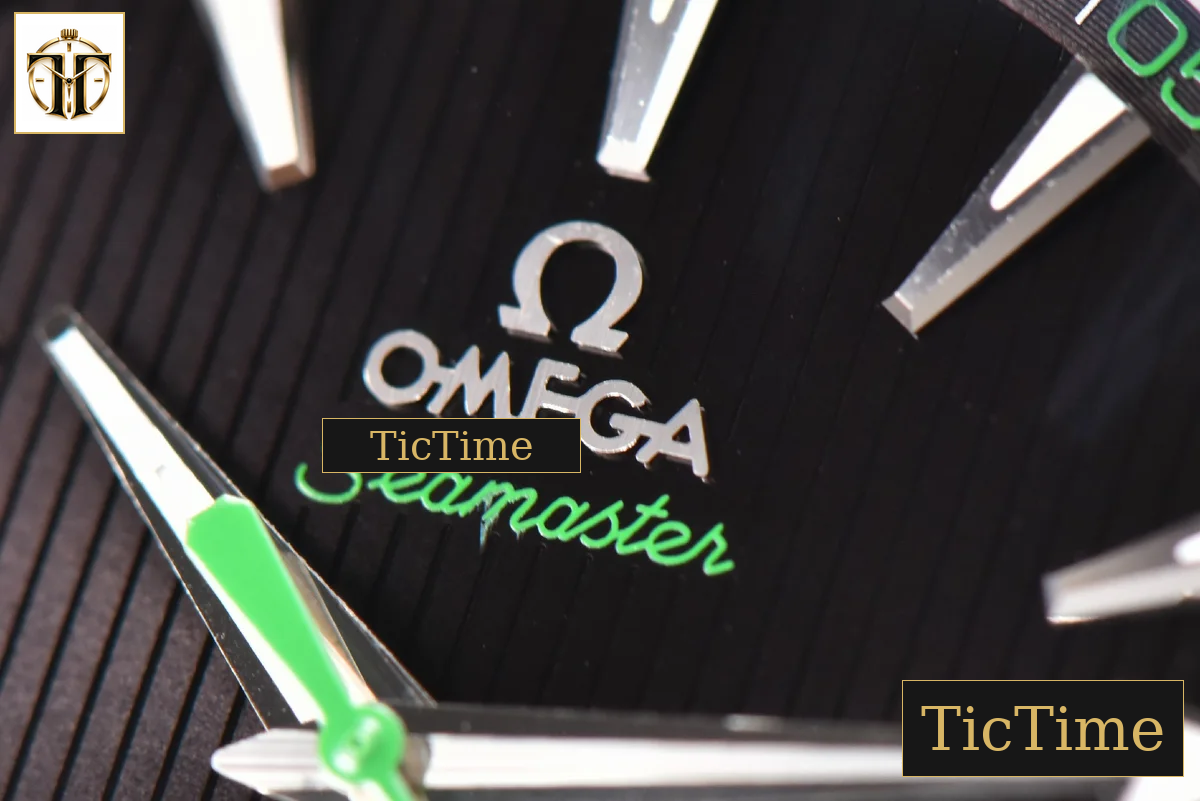 Aqua Terra 150M 41mm VSF Black Dial Green Hand SS Bracelet A8500 — foto 9