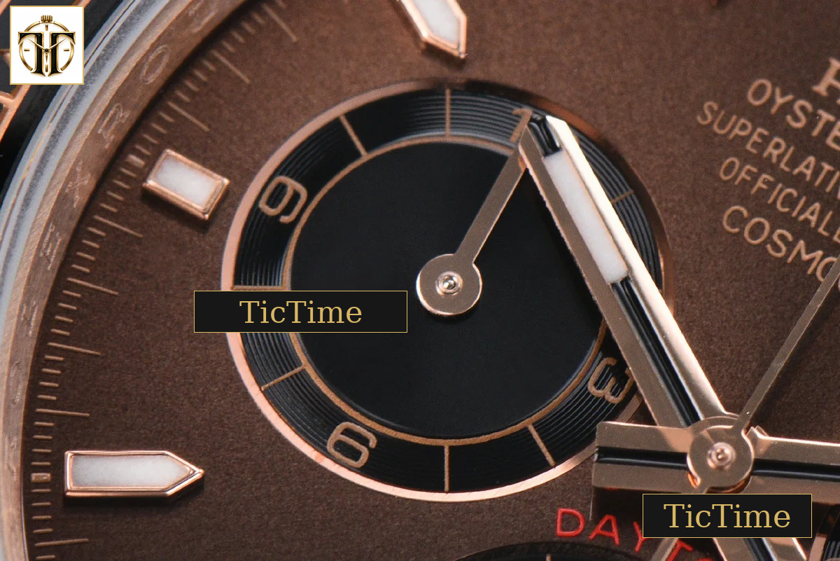 Daytona UFO 126515 40mm UF RG Black Ceramic Bezel Brown Dial Oysterflex Strap (Free Sprung) UF4131 — foto 6