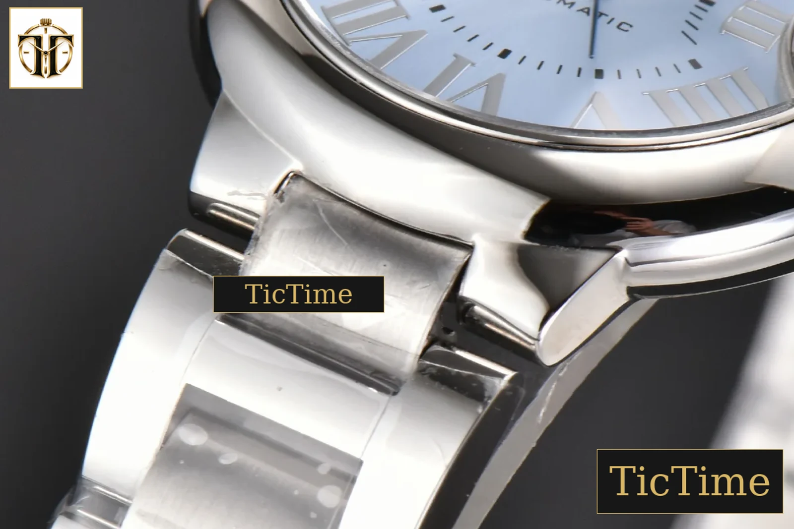 Ballon Bleu 33mm AF Ice Blue Dial SS Bracelet A1853 — foto 10
