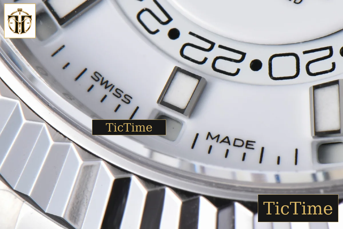 Sky-Dweller 904L 326934 42mm ZF White Dial SS Bracelet A2824 — foto 9