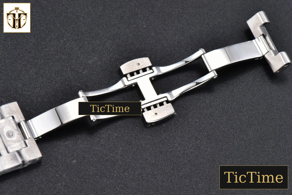 Portuguese Chrono IW371617 ZF White Dial Blue Markers Visible Case SS Bracelet A7750 — foto 19