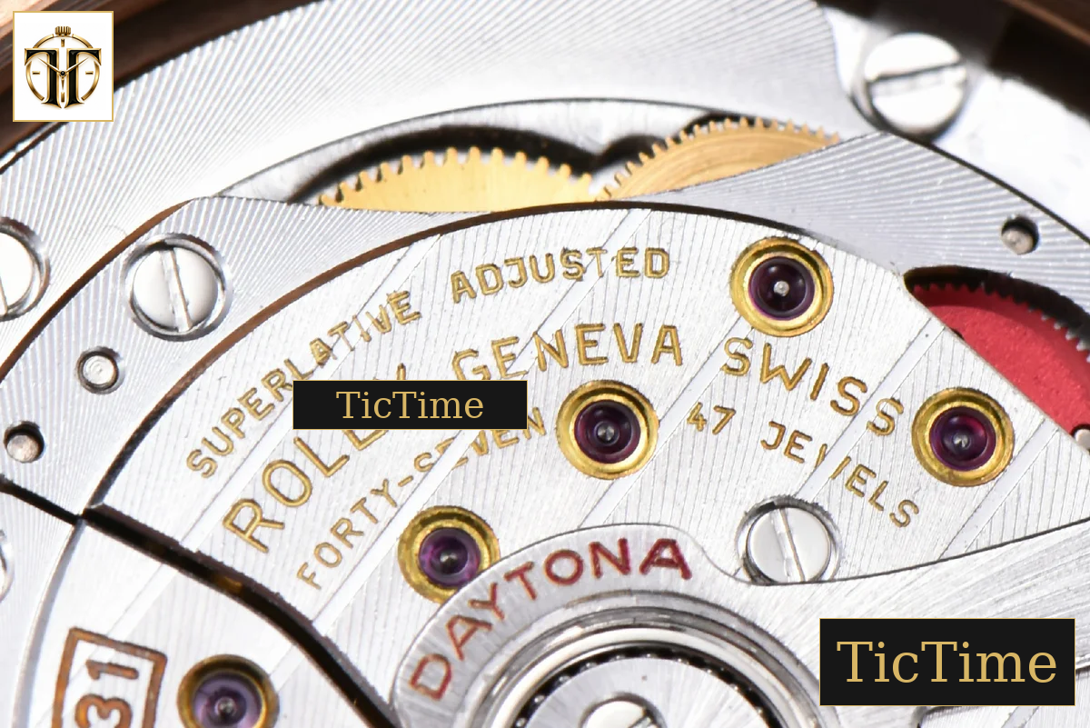 Daytona 126515 40mm Clean Factory RG Black Dial RG Subdial Diamond Marker Oysterflex Strap DD4131 — foto 31