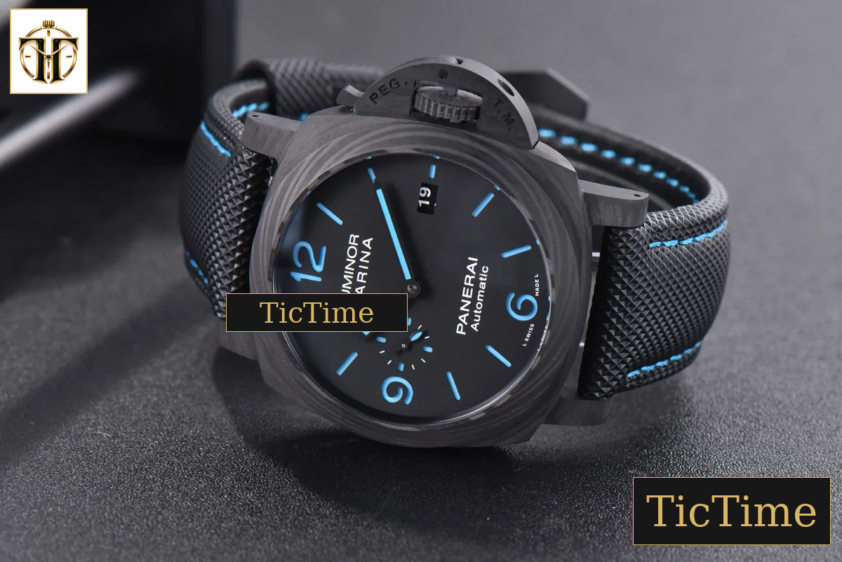 Carbotech PAM1661 44mm VSF Black Dial Black Kevlar Composite Strap P.9010 — foto 11