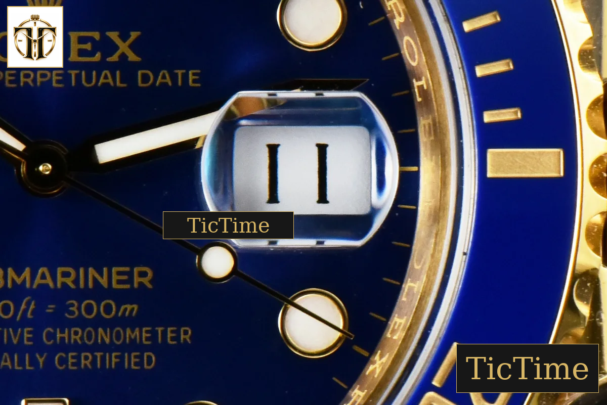 Submariner LB 116618 40mm VSF YG Blue Dial YG Bracelet VS3130 — foto 9