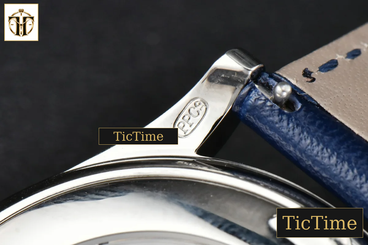 Complications 5396 38.5mm ZF Blue Dial Moonphase Stick Markers Black Leather Strap MY9015 — foto 20
