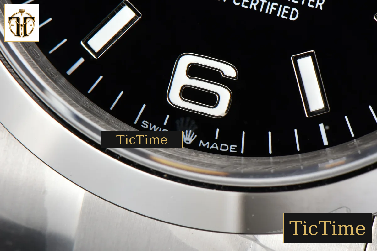 Explorer 316L 124270 36mm BPF Black Dial SS Bracelet VR3230 — foto 9