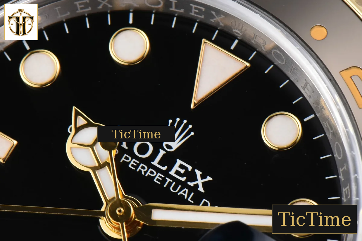 GMT Master II 126713 40mm Clean Factory YG/SS Black/Gray Bezel Black Dial Jubilee Bracelet DD3285 — foto 6