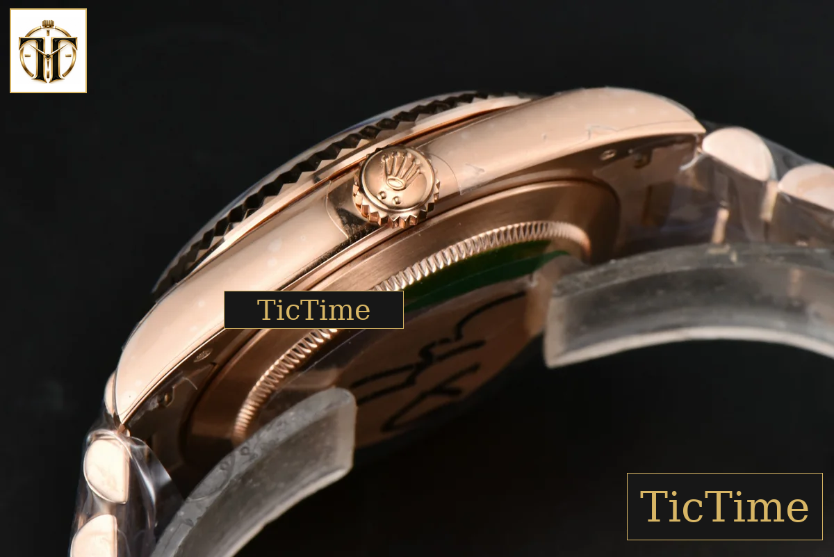 DayDate 40mm BPF RG Brown Dial Diamond Marker RG Bracelet A2836 — foto 17