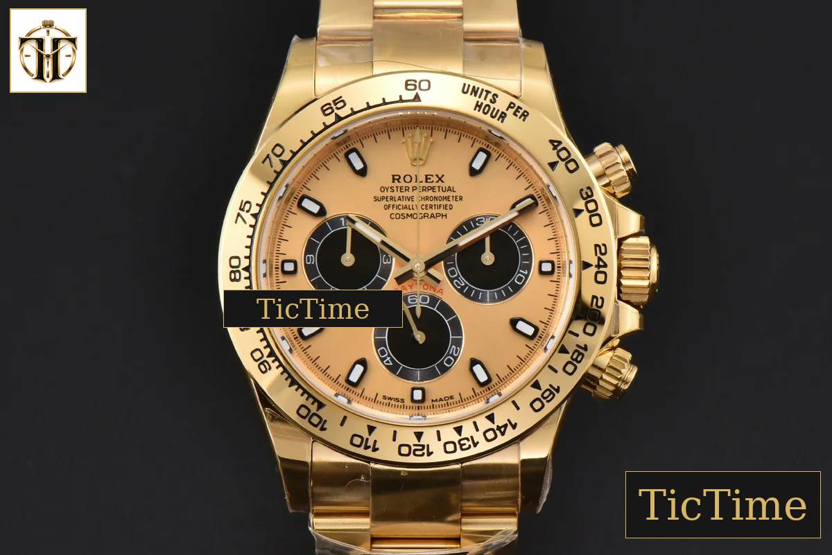 Daytona 116508 40mm BTF YG YG Dial Black Subdial YG Bracelet SA4130 — foto 2