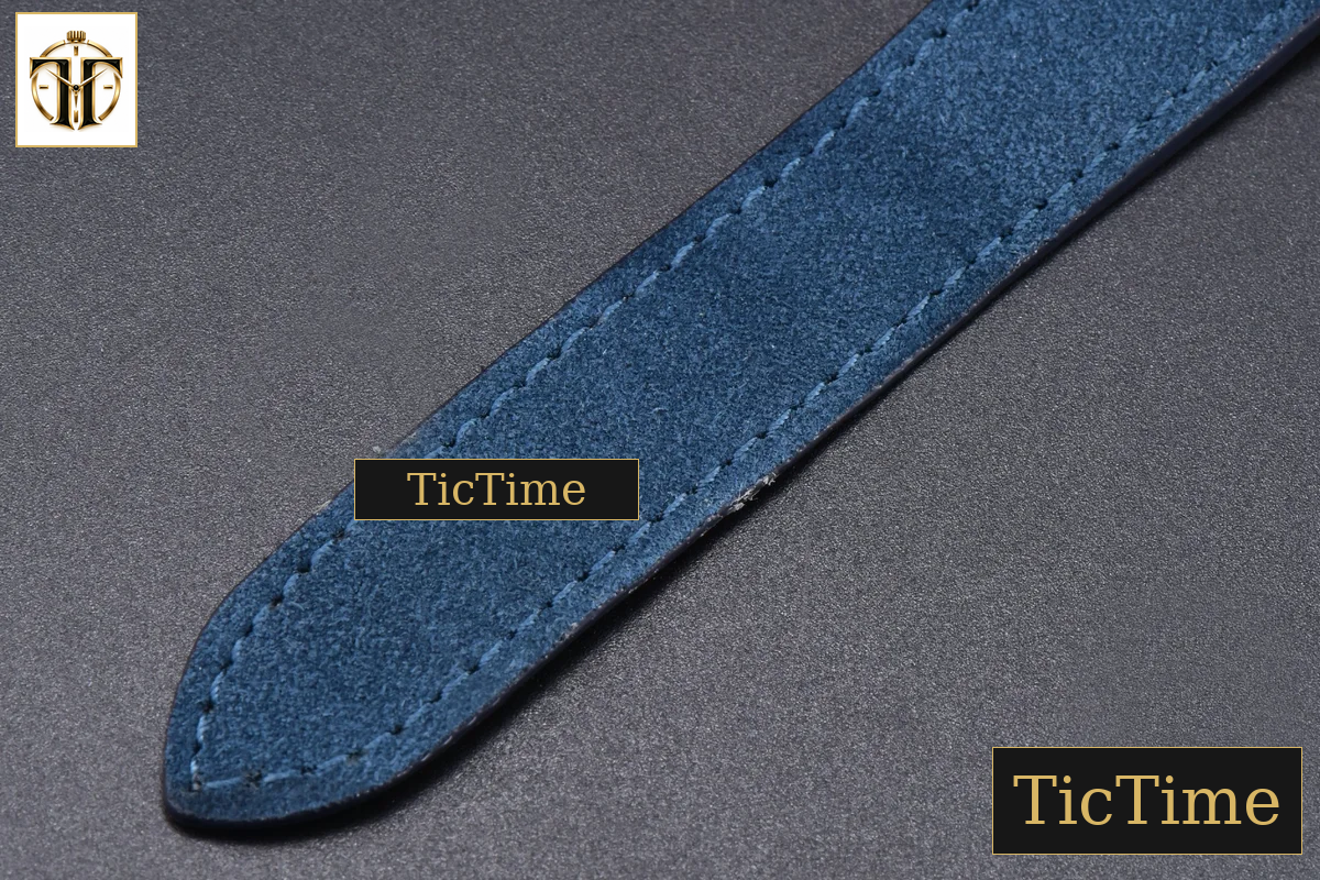 Santos de Cartier XL 40mm AF SS Blue Dial Blue Leather Strap Miyota 9015 — foto 28