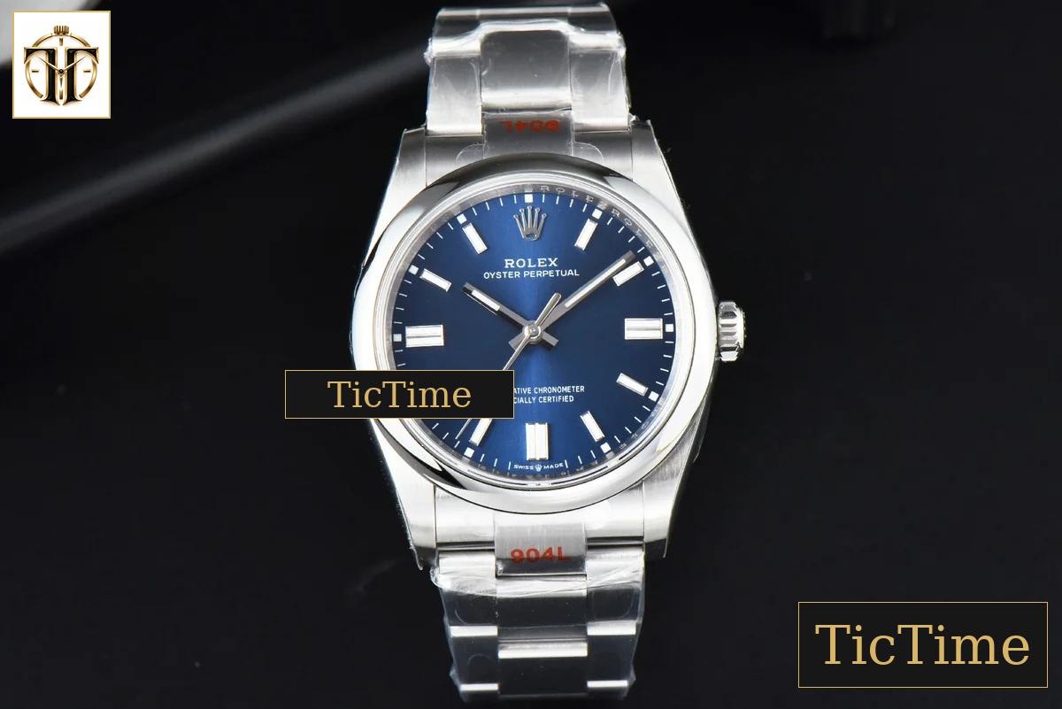 Oyster Perpetual 126000 36mm EWF Blue Dial SS Bracelet A3230 — foto 3