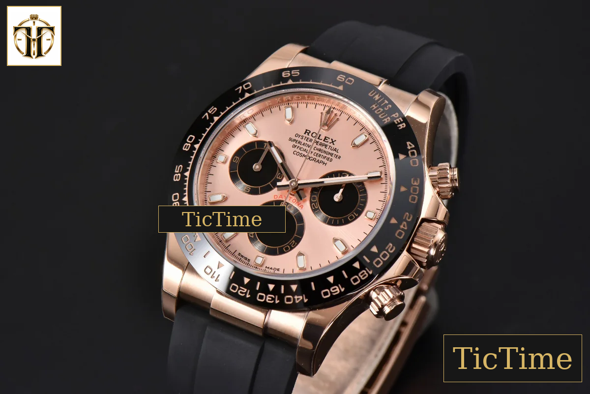 Daytona 116515 BTF RG Ceramic RG Dial Black Subdial Oysterflex Strap SA4130 — foto 4