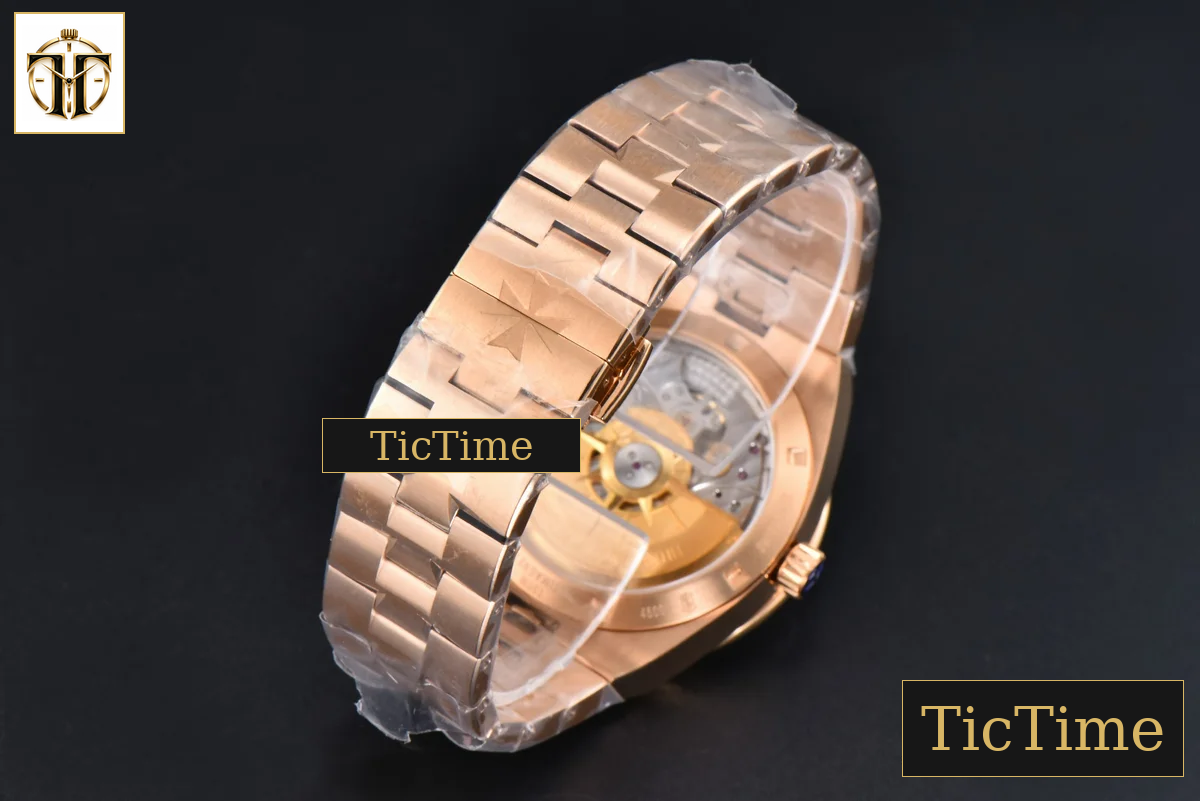 Overseas 4500V 41mm ZF RG Blue Dial RG Bracelet A5100 — foto 35