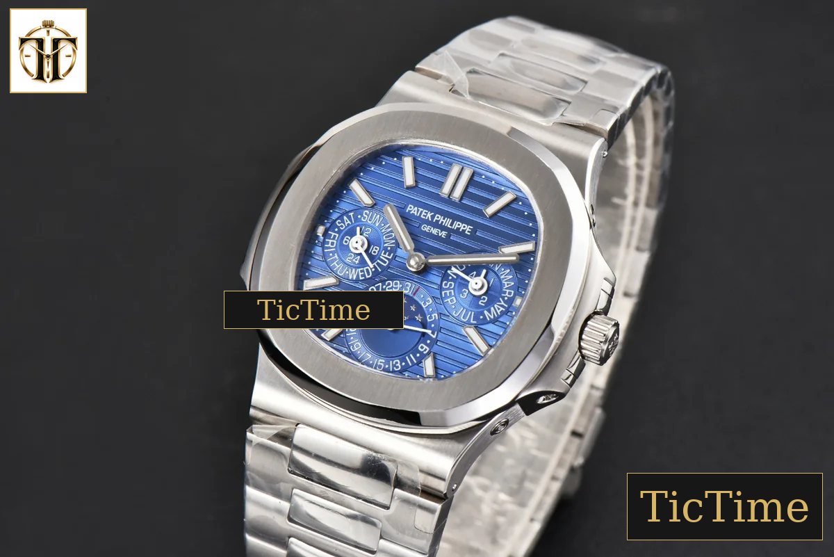 Nautilus 5740 40mm TWF Blue Dial SS Bracelet A240 — foto 4