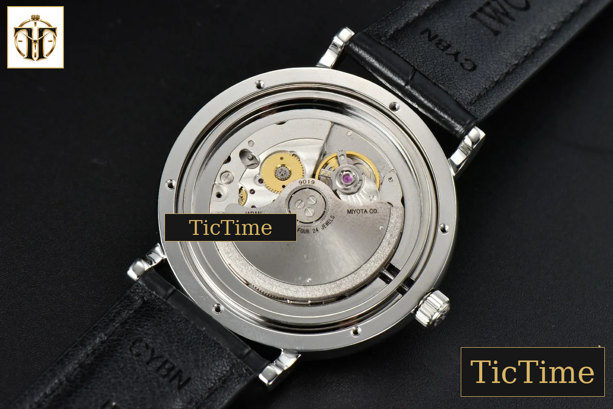 Portofino Automatic 40mm ZF Blue Dial White Marker Black Croc Strap A9019 — foto 23