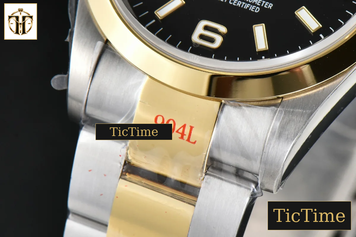 Explorer 124273 36mm GMF YG/SS 904L Black Dial YG/SS Bracelet VR3230 — foto 11