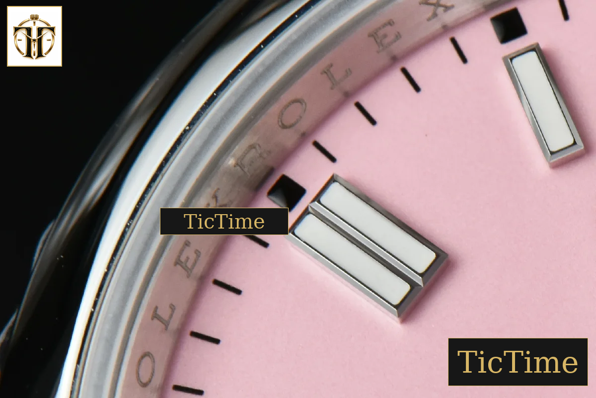 Oyster Perpetual 126000 36mm EWF Pink Dial SS Bracelet A3230 — foto 6