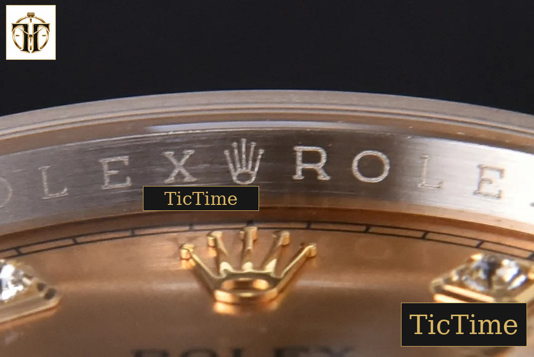 DateJust 904L 36mm GMF YG/SS Fluted Bezel YG Dial Diamond Marker Jubilee Bracelet VR3235 — foto 11